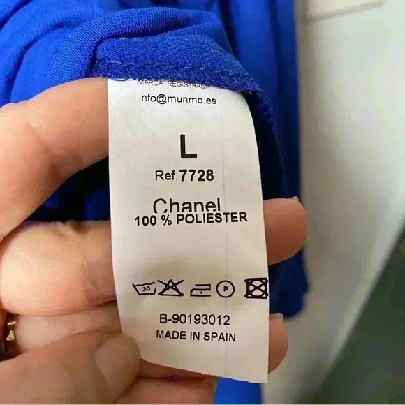 Royal Blue Mini Dress with Bell Sleeves - Women’s Size Large fits like Medium - Picture 11 of 14